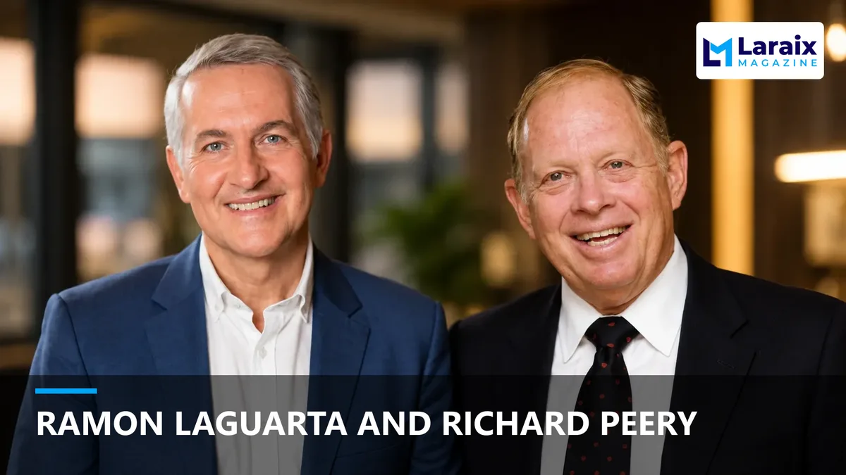 Ramon Laguarta and Richard Peery