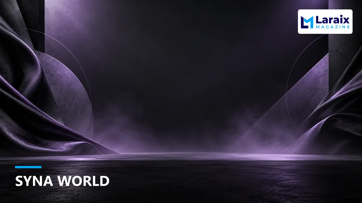 Syna World title on a modern dark streetwear-inspired background with bold white typography.